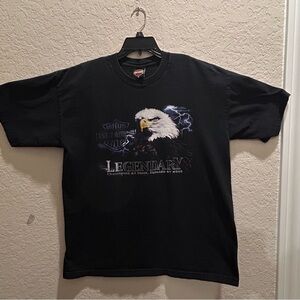 Vintage Harley-Davidson CORPUS CHRISTI, TEXAS—Men's XL Black T-Shirt—-2002